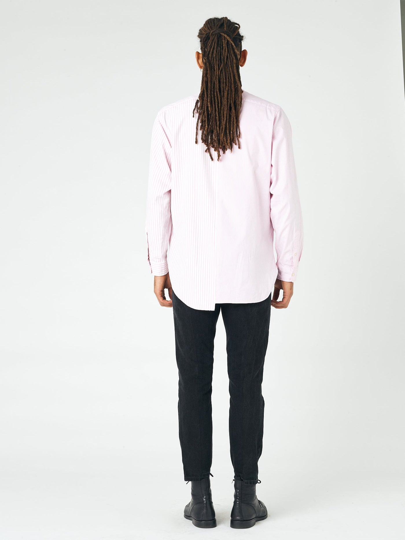 Mens Pink Stripe Diana Shirt - E.L.V. Denim