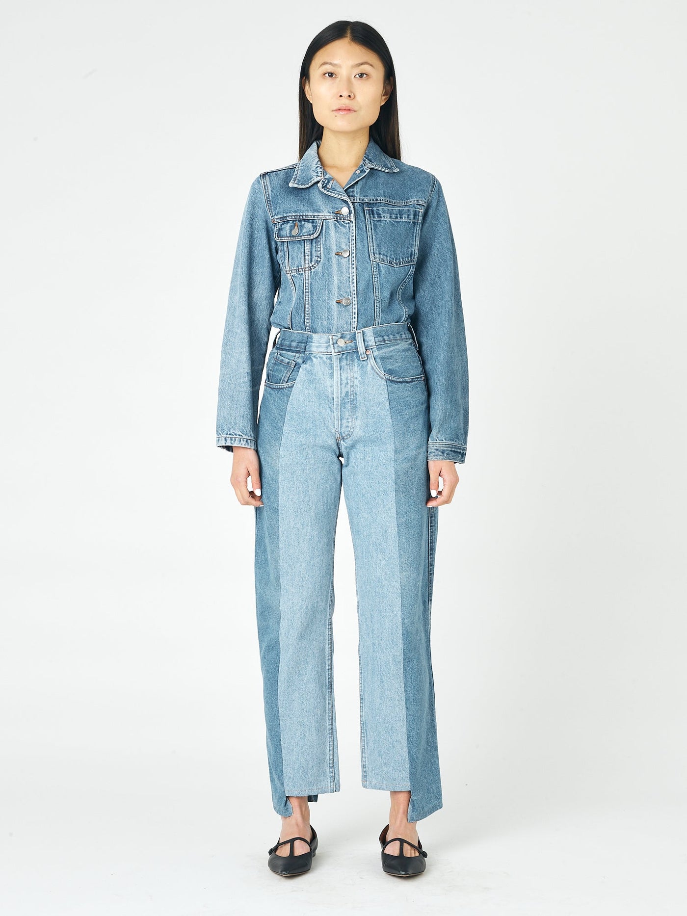 The Good American Denim Jumpsuit I Can't Live Without | Denim jumpsuit,  American denim, Cool outfits
