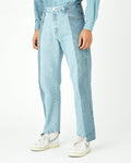 Mid Light Blue Contrast Garçon Jean - E.L.V. Denim