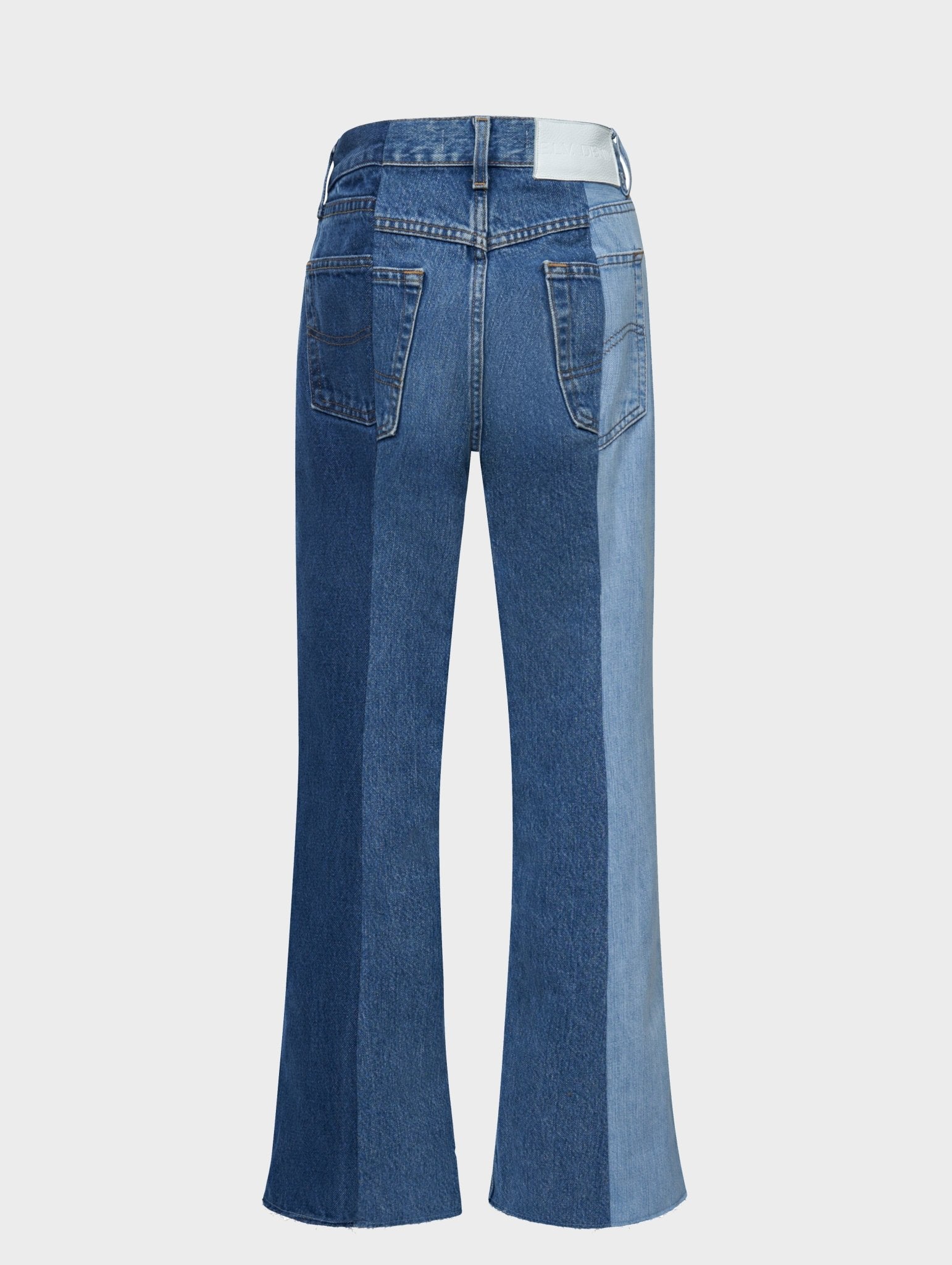 Tricolour Flare Jean - E.L.V. Denim